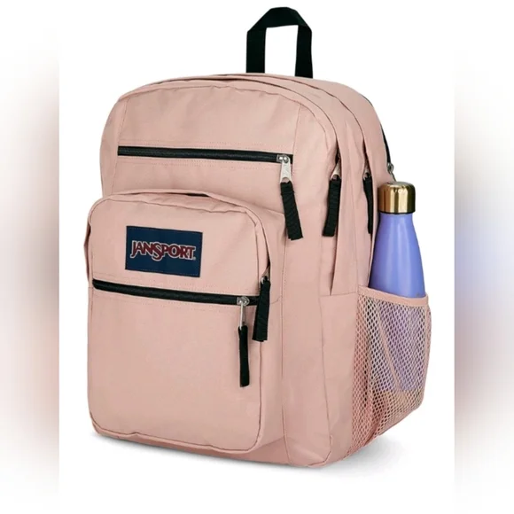 JANSPORT BIG STUDENT MISTY ROSE LAPTOP BACKPACK 🎒 - Picture 4 of 5